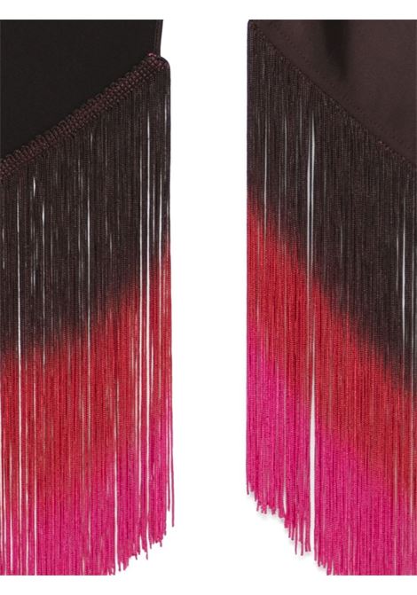 Brown fringed scarf The andamane - women THE ANDAMANE | TM178005ATNP229DRKBRWN